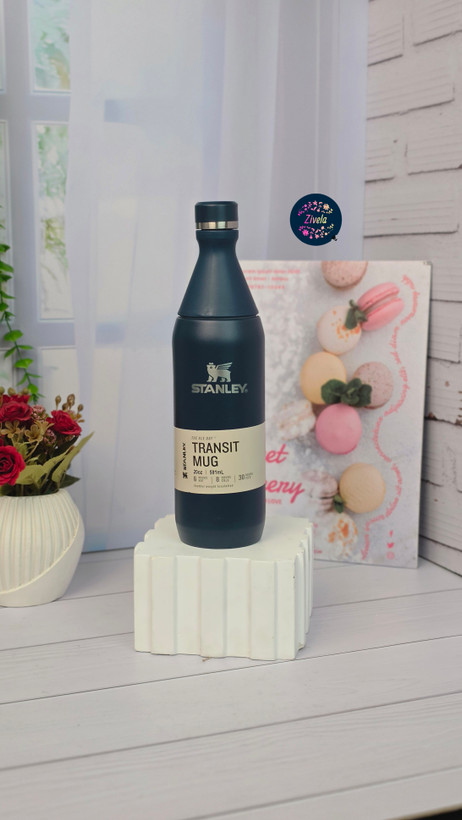 قمقمه استنلی اسلیم باتل مدل The All Day Slim Bottle ظرفیت ۵۹۰ میلی لیتر(۲۰ اونس)