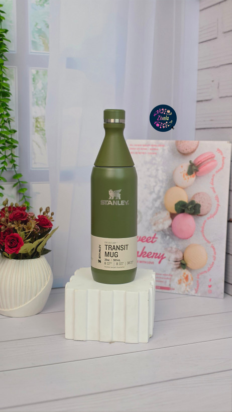قمقمه استنلی اسلیم باتل مدل The All Day Slim Bottle ظرفیت ۵۹۰ میلی لیتر(۲۰ اونس)