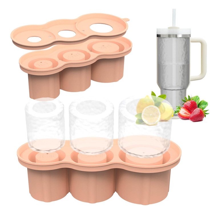 قالب یخ سیلیکونی تامبلر استنلی مدل سه محفظه ای