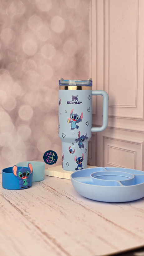 ماگ دسته دار استنلی طرح استیچ مدل QUENCHER H2O