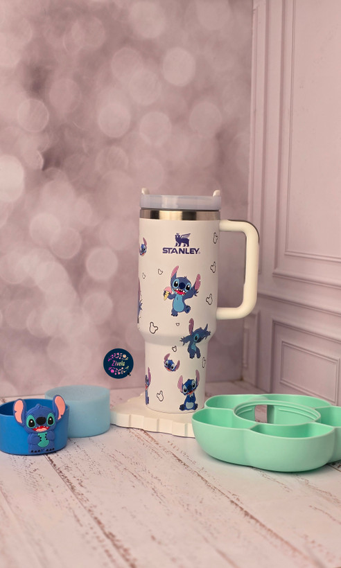 ماگ دسته دار استنلی طرح استیچ مدل QUENCHER H2O