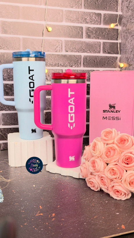 ماگ اورجینال استنلی طرح Messi x Stanley مدل Quencher ProTour